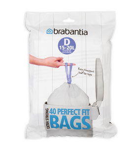 Brabantia Bin Liners - 15-20L