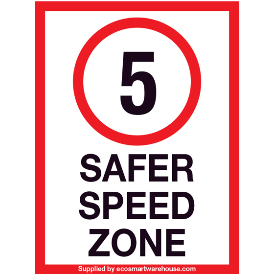 Safer Speed Zone Signs