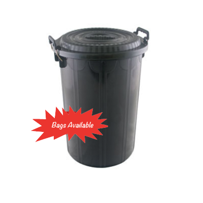 Supa Tuff Rubbish Bin - 72L